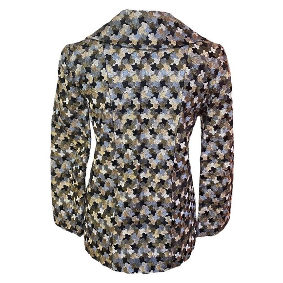 Ordinary People Puzzle Piece Jacket Made in Italy Size 38 - Picture 5 of 12